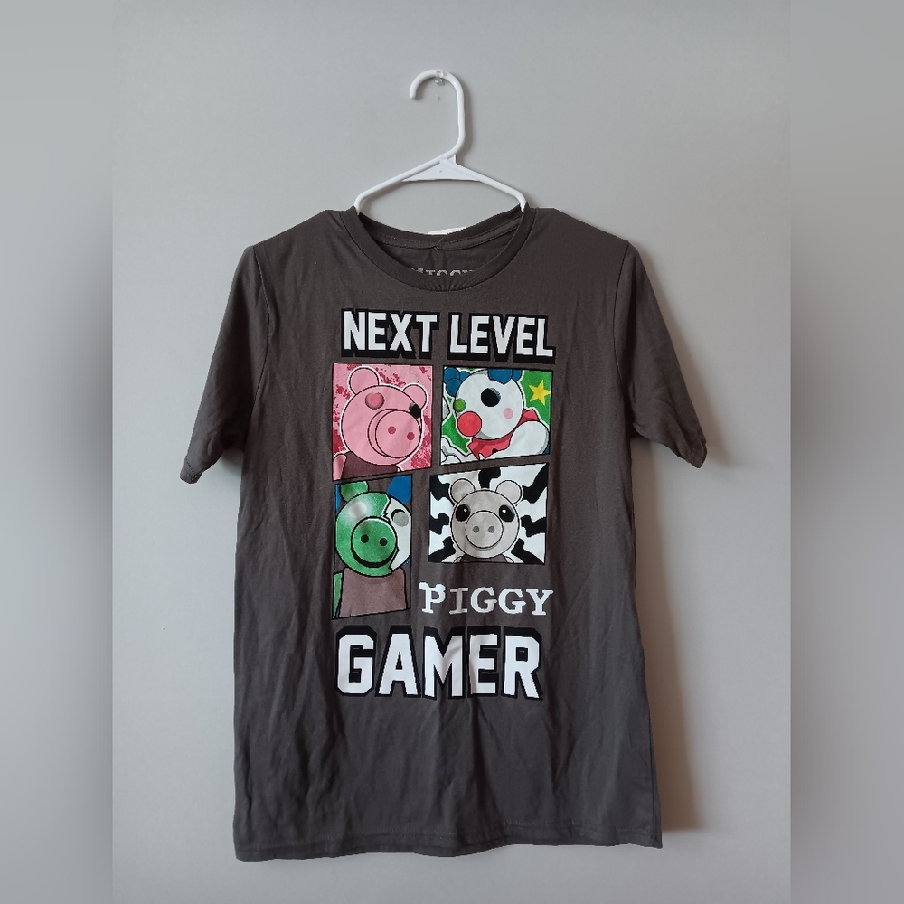 Piggy Next Level Piggy Gamer T-Shirt
